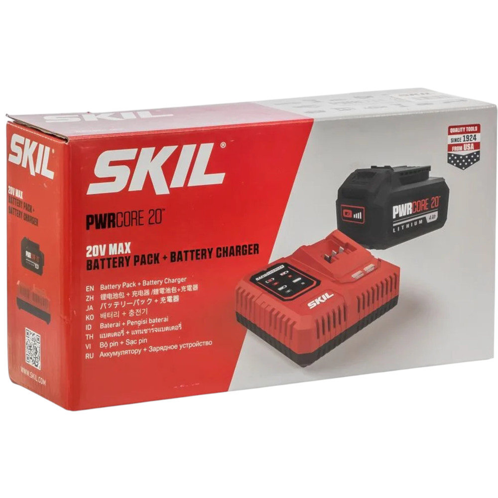 Набор SKIL Зарядное устройство QC5360 150W и Аккумуляторная батарея BY5196 4Ач
