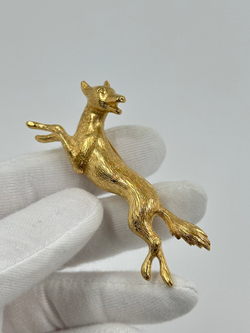 Брошь Лиса Burberrys