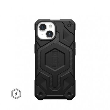 Чехол с поддержкой MAGSAFE Uag Monarch Pro для iPhone 15 6.1", цвет карбон (Carbon Fiber)