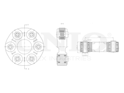 Муфта карданного вала UNIO RMP-12502