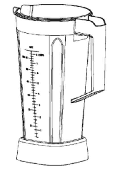 Стакан для блендера Moulinex/Tefal MS-650670