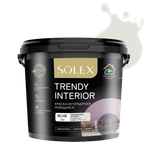 SOLEX Краска интерьерная моющаяся TRENDY INTERIOR цв.Миндальное молоко 7кг (Pan 11-4301) (ИжСинтез)