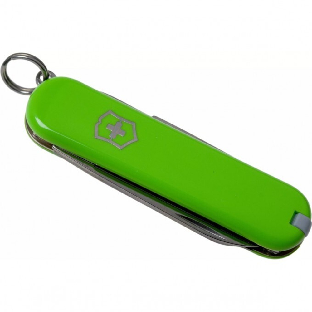 Нож-брелок Victorinox Classic SD Colors, 58 мм, 7 функций, "Smashed Avocado"
