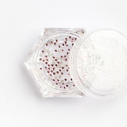1116 Стразы стеклянные Light Rose SS3 (1,3 мм) 100 шт