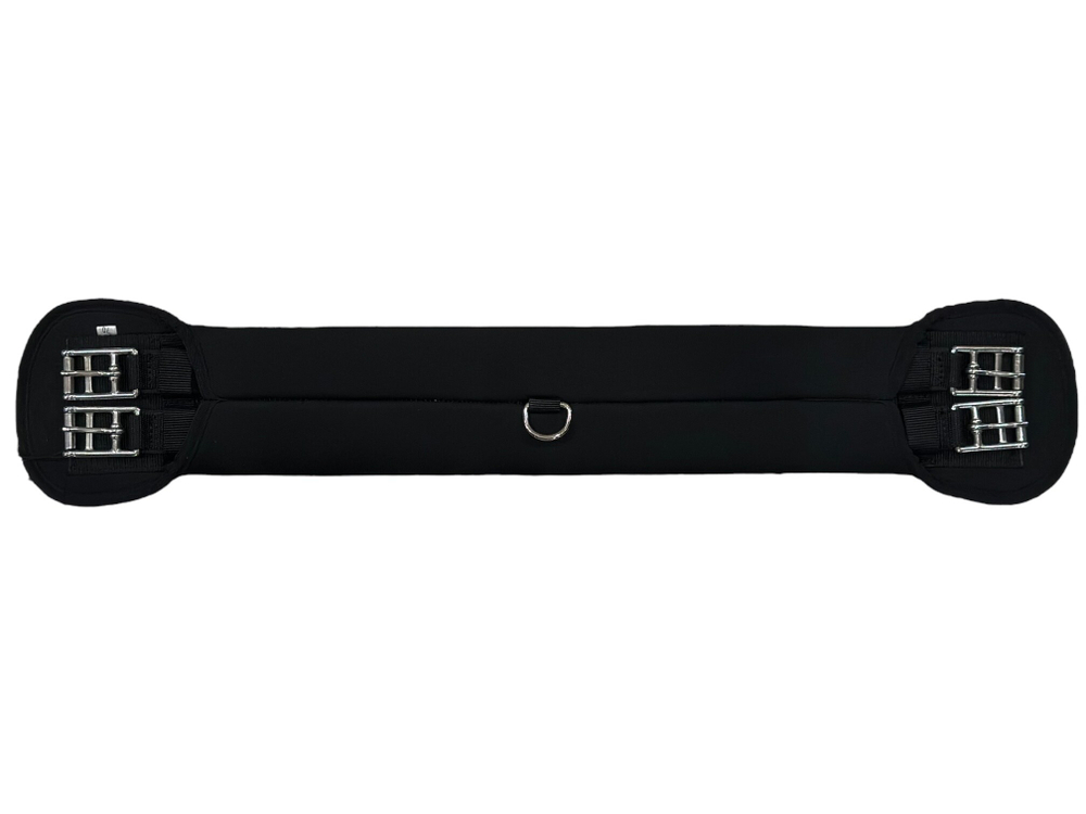 Подпруга неопреновая с кольцом (резинки с двух сторон) выездковая/конкурная