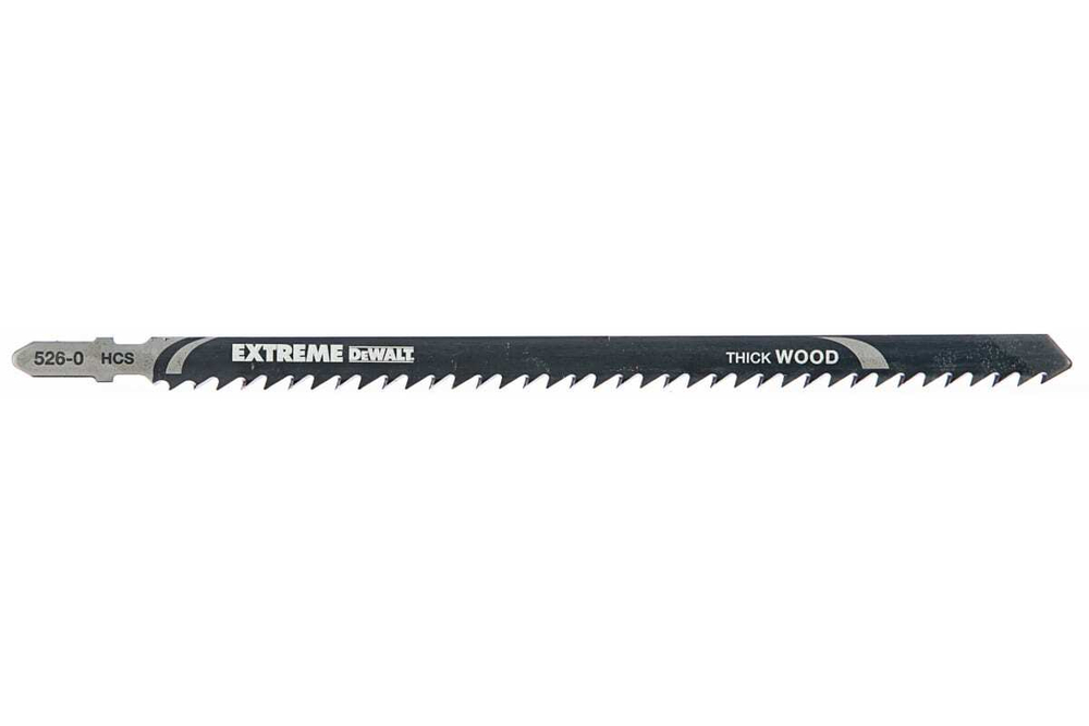 Пилки для лобзика по дереву (180 мм; шаг зубьев 4 мм) 5 шт. DEWALT DT 2167