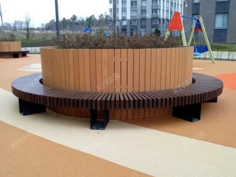 Скамья «Дуга радиусная»
