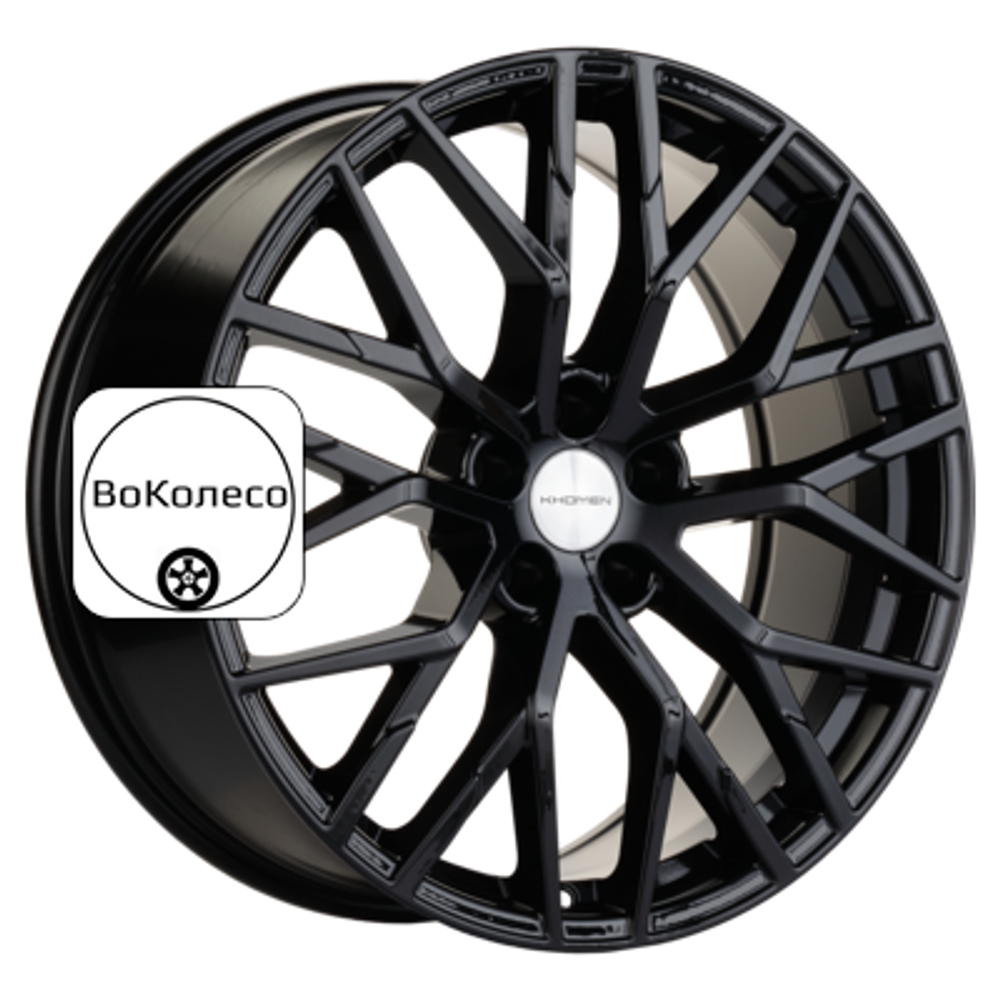 8,5x20/5x114,3 ET35 D60,1 KHW2005 (Lexus RX (new)) Black Khomen Wheels