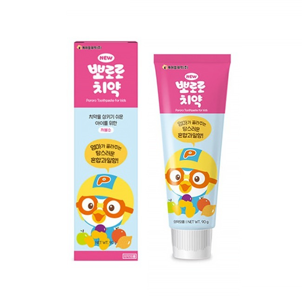 Pororo Зубная паста мультифрукт детская 90 мл