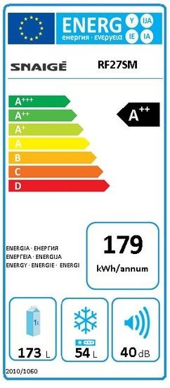 Холодильник Snaige RF27SM-P100223
