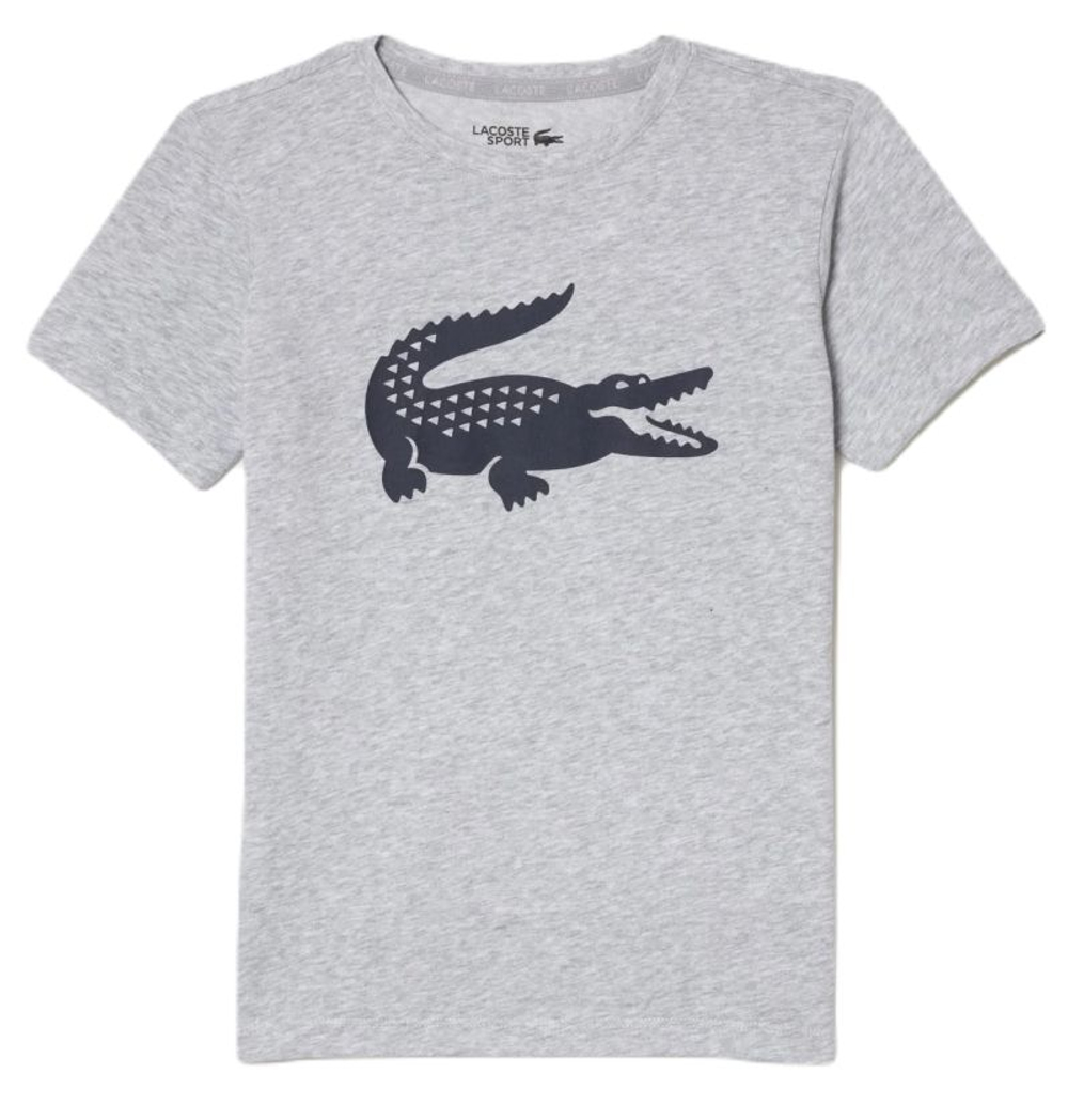 Детская теннисная футболка Lacoste Oversized Tennis with XXL Logo