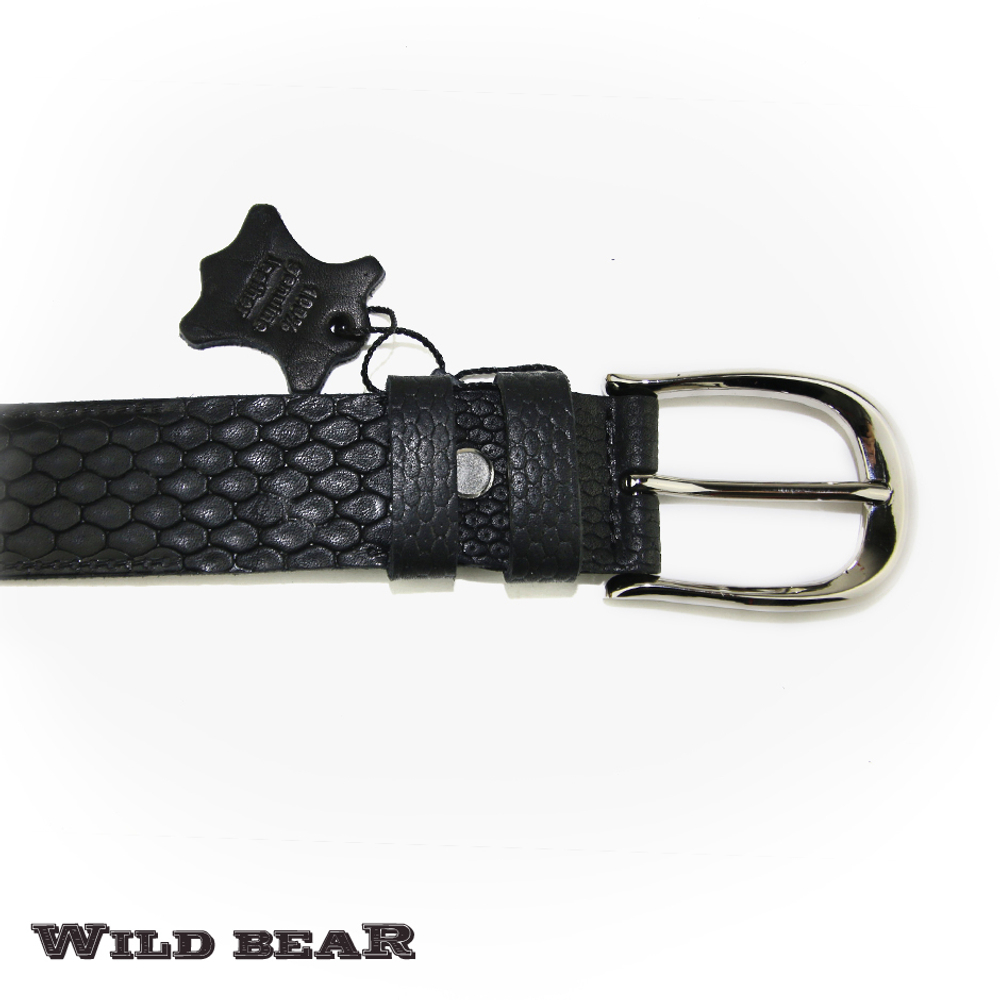 Ремень WILD BEAR RM-021f Black Premium