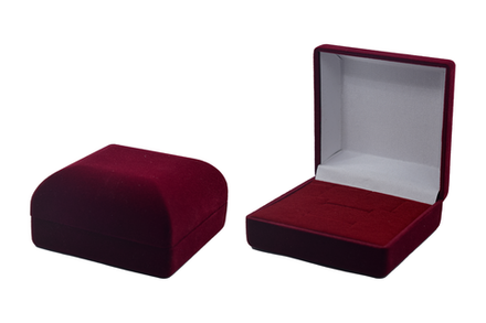 Футляр под гарнитур (бордовый, бархат)