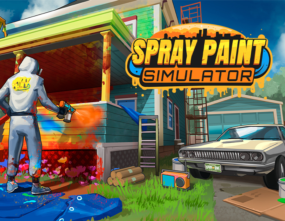 Spray Paint Simulator (для ПК, цифровой код доступа)