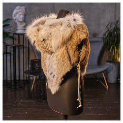 Жилет из меха рыси «Рысяйка косматая»