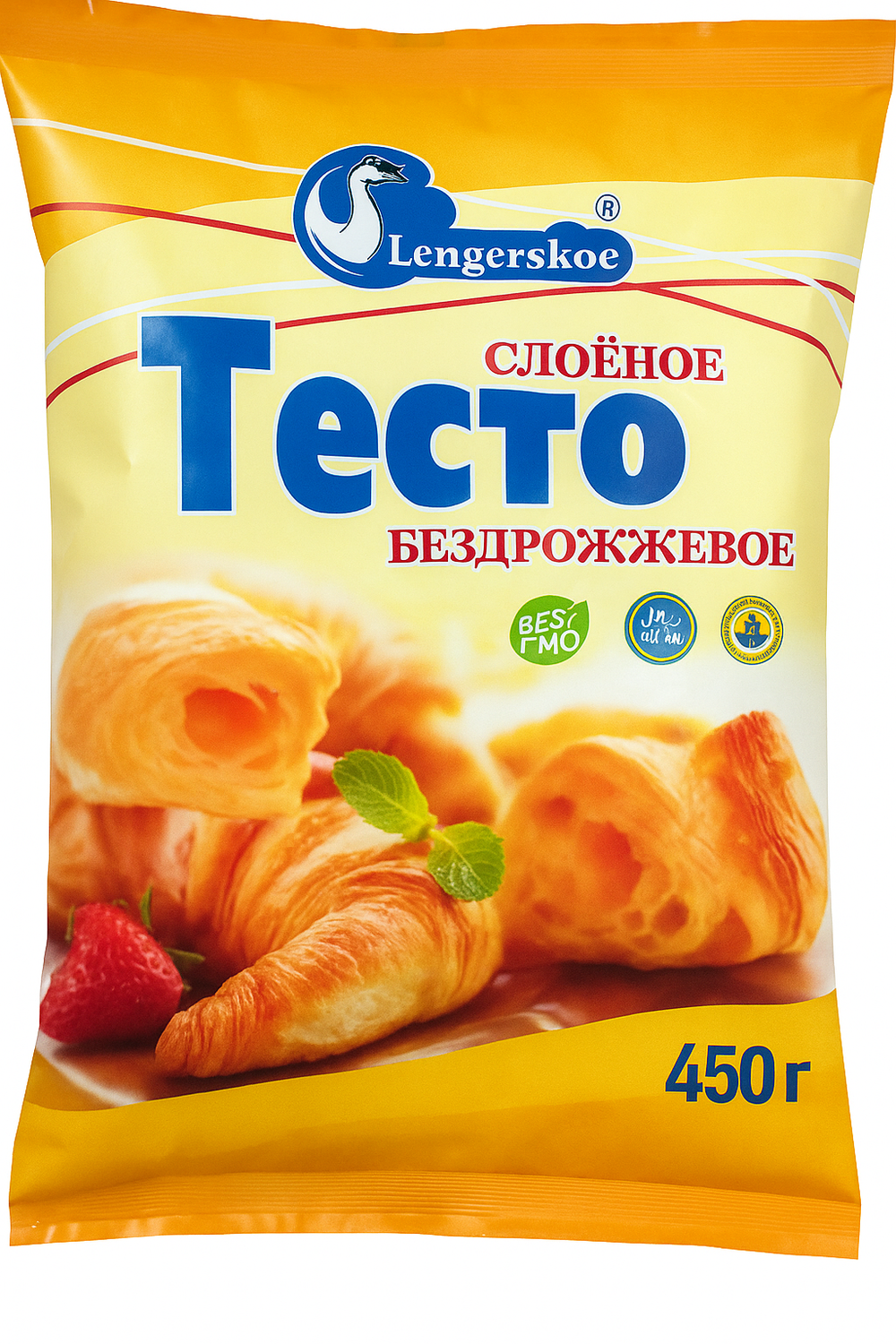 Тесто слоеное бездрожевое Алтын Сапа 800 гр