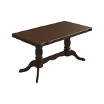 Стол деревянный VERON / Дижон 2.1, цвет орех темный