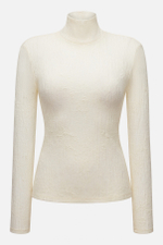 Водолазка из фактурной шерсти