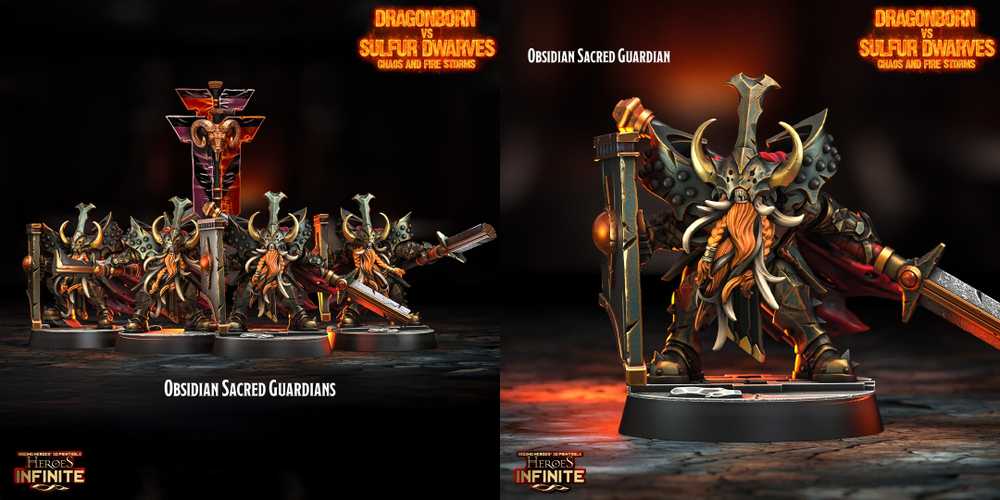 Obsidian Sacred Guardians