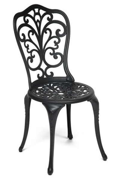 Стул Secret De Maison Mozart алюминиевый сплав, 53х41х89см, черный