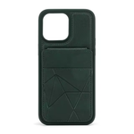 Кожаный чехол с отделением для карт iPhone 16 Pro Max