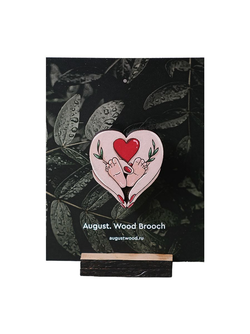 Значок AUGUST WOOD AW_M10 "Сосуд Гигеи"