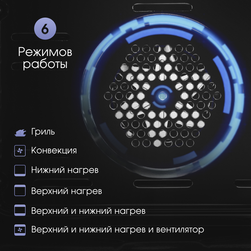Электрический духовой шкаф Zigmund & Shtain E 151 B