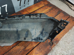 Юбка переднего бампера Skoda Kodiaq 16-22 Б/У Оригинал 565807061