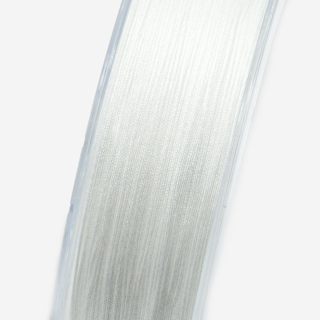 Нить для браслетов, нейлон, оттенок "Снег", 0,5мм