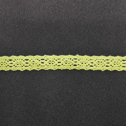 Лента кружевная, №062 зеленый, 20мм,  HVK-07