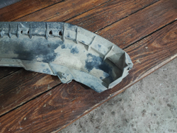 Юбка переднего бампера Volkswagen Polo 6 20-нв Б/У Оригинал 6N5805915