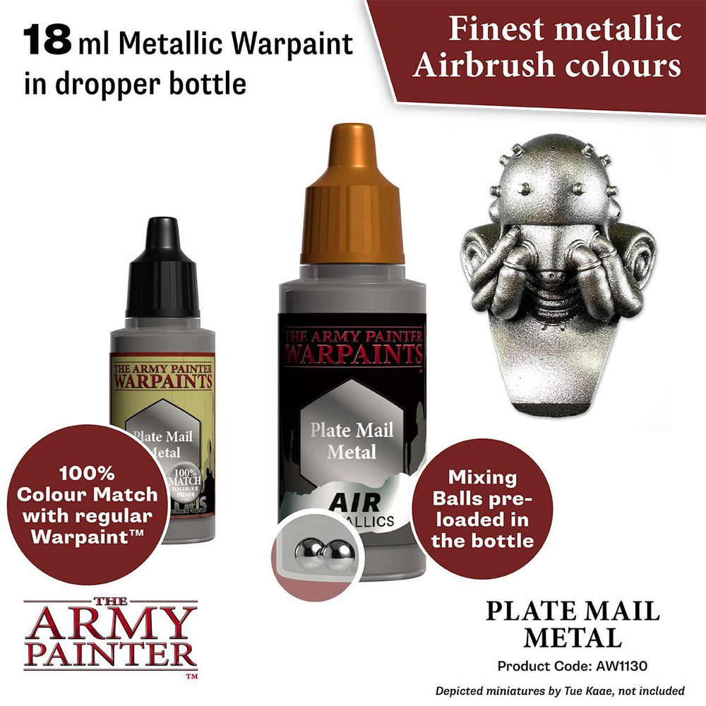 Warpaints Air Metallic: Plate Mail Metal