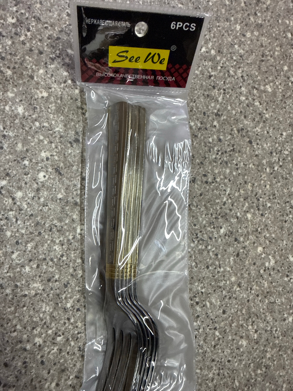 Вилки версаче 6шт