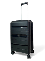 Средний чемодан Mironpan 23102, Черный, M+