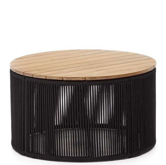 Журнальный столик Dandara Ø70х40 см черный