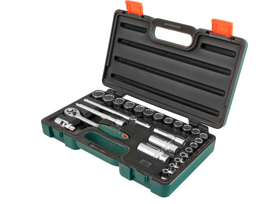 S68H3126S Набор головок торцевых 3/8"DR Super Tech, 26 предметов