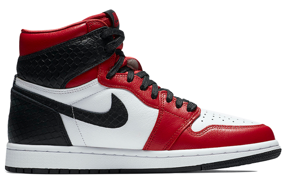Кроссовки Jordan Air Jordan 1 High Og "Satin Red" (Женская размерная сетка)