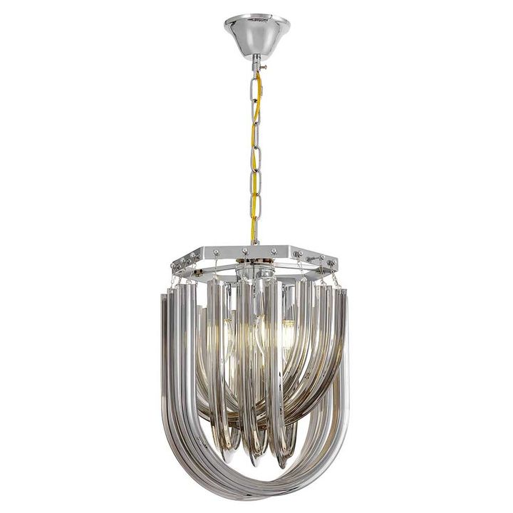 Подвесной светильник Lumina Deco Boscone LDP 7044-300 CHR+GY