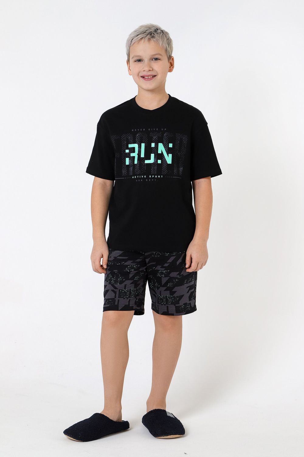 Костюм для мальчика Галилео-2 Виотекс ЧЁРНЫЙ