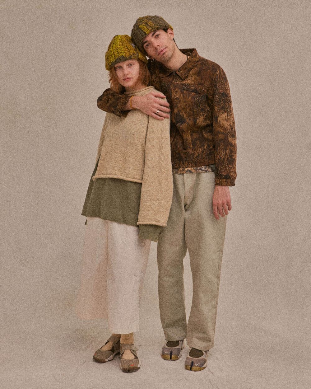 Шапка вязаная Fuzzz Knit Beanie Cone Forest