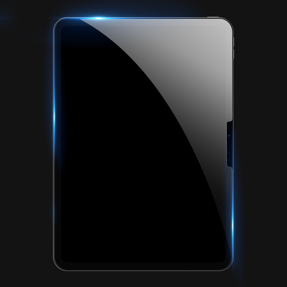 Закаленное стекло 2шт. от Dux Ducis для планшета iPad Pro 11 (с 2024-), серия 2.5D-2 Full Screen Glass-2Pack