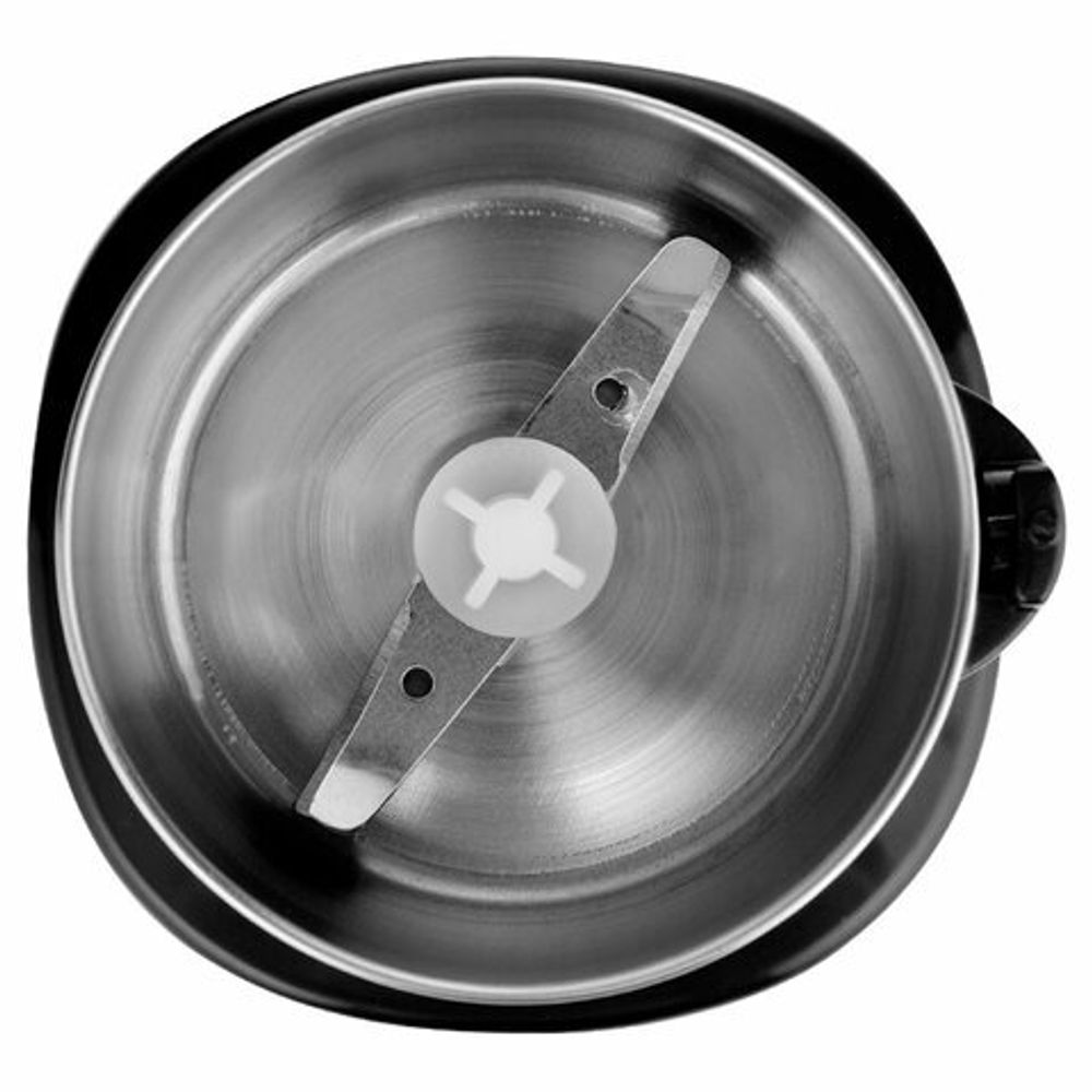 Кофемолка CENTEK CT-1365, мощность 250 Вт, вместимость 70 г, пластик, черная, CT-1365 Black