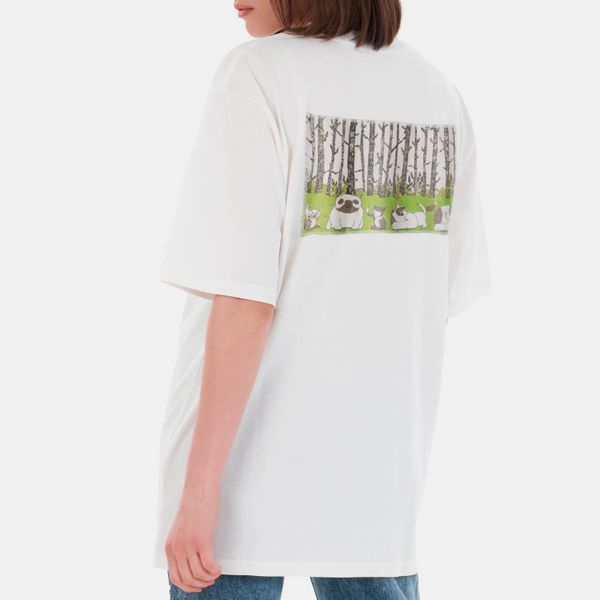 Футболка «Шедеврум» Нейроберёзы белая - фото 5