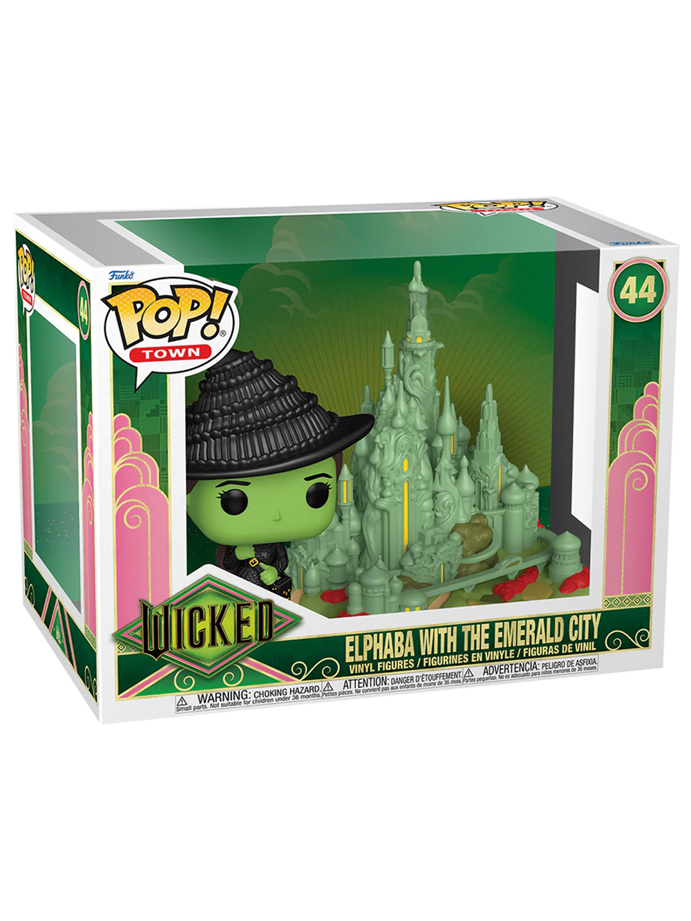 Фигурка Funko POP! Town Wicked Elphaba w/Emerald City (44) 79751