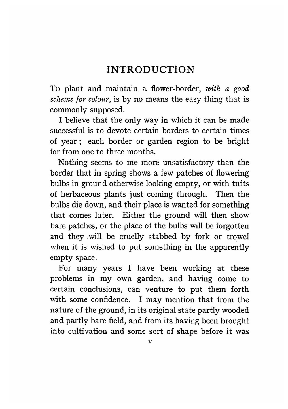 Colour in the flower garden | Jekyll Gertrude