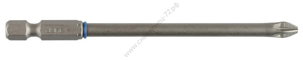 ЗУБР ЭКСПЕРТ PZ 2, 100 мм, 1 шт., Торсионные биты (26013-2-100-1)