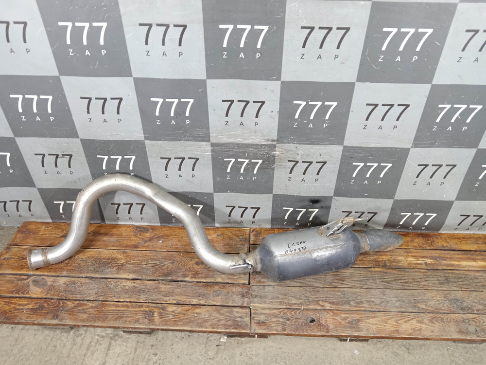 Глушитель Toyota Land Cruiser 200 07-21 Б/У Оригинал 1743051010