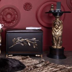 Банкетка Oliva Branch (Олива Бранч) Каштан Амбер