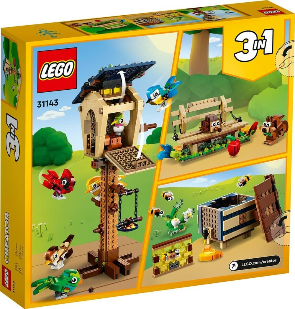 Конструктор LEGO Creator 3in1 31143 Скворечник