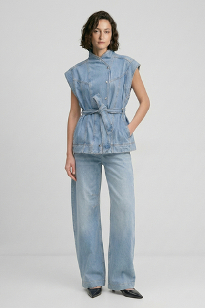 BOSS Джинсы свободного кроя